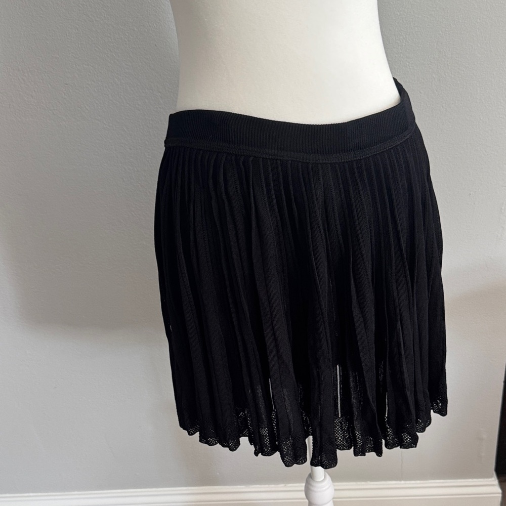 BCBGMaxAzria Black Mini Skirt